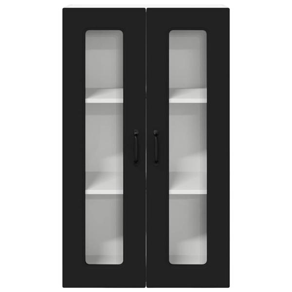 Küchenhängeschrank Schwarz 60 x 31 x 100 cm Holzwerkstoff