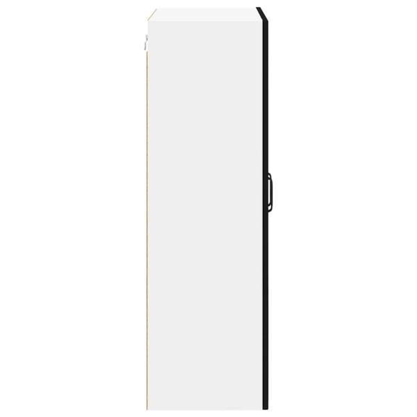 Küchenhängeschrank Schwarz 60 x 31 x 100 cm Holzwerkstoff