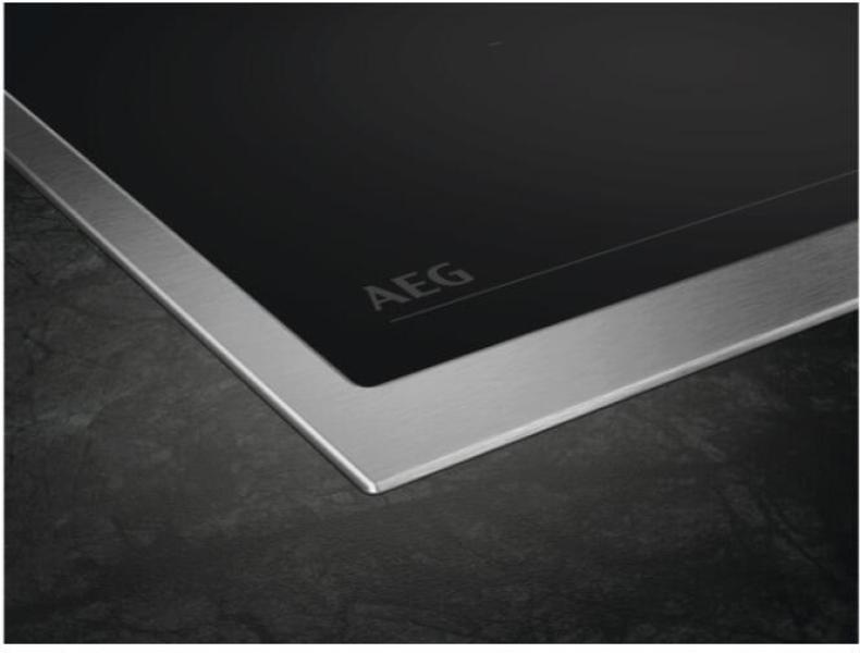 AEG KOMBI1026 EEK: A Herdset mit Glaskeramikkochfeld (OU5AE10CM + TA64RA00XB), 60 cm breit, 65 L, Edelstahl Antifingerprint (801419453)