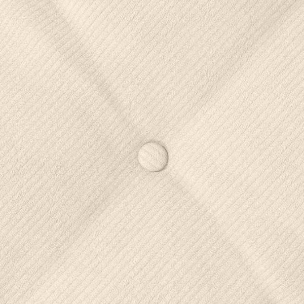 Rücken Kissen Creme 120 x 50 cm Cordstoff