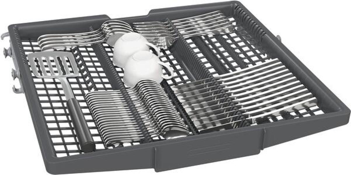 Siemens SN15EC06CS iQ500 Unterbau-Geschirrspüler, 60 cm breit, 14 Maßgedecke, autoOpen dry, varioSpeed Plus, Connect-App, Programm-Assistent, Gebürsteter schwarzer Stahl Anti-Fingerprint