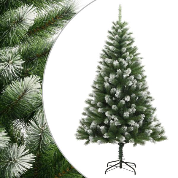 ARDEBO.de - Künstlicher Weihnachtsbaum Klappbar Beschneit 120 cm