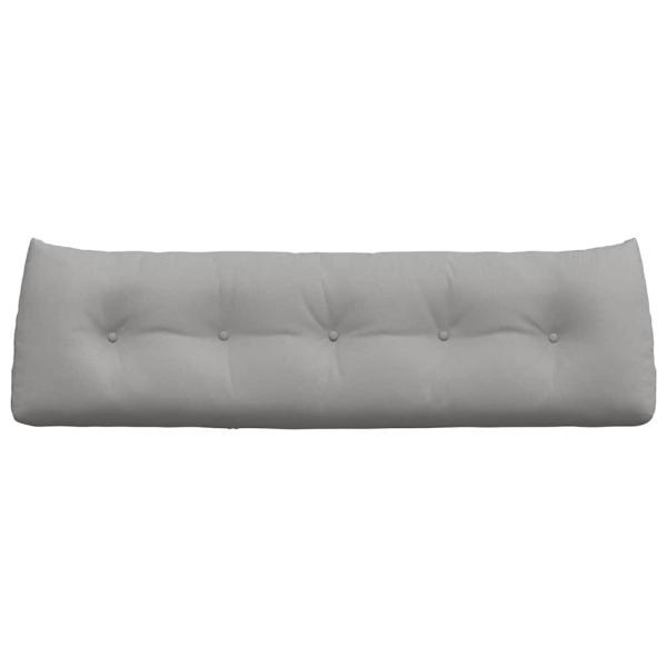 Rücken Kissen Wolkengrau 160 x 24 x 50 cm Stoff