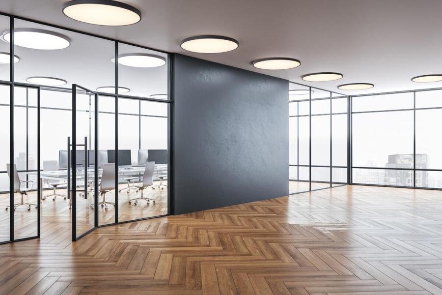 EVN DROP DOWN LED Deckenanbau, rund, IP20, 220-240V/AC/DC, 85W, 3000K, 4000K, 6800lm, 7055lm, schwarz (DDT800925)