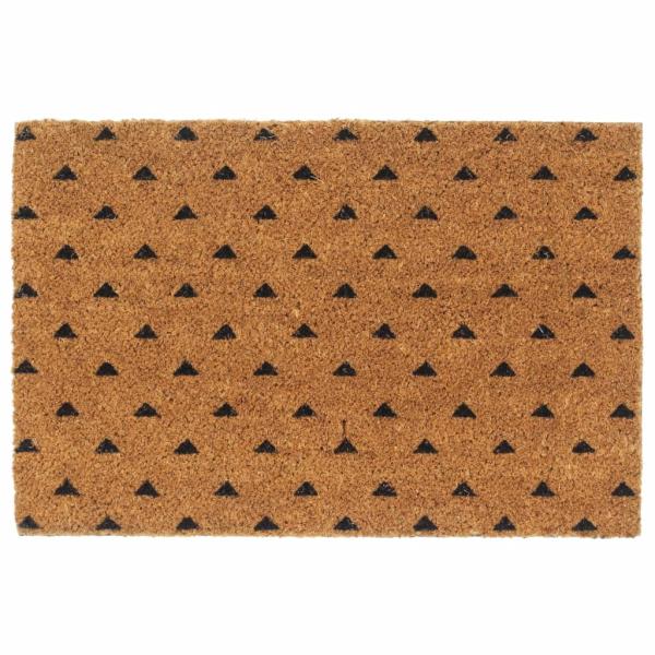 ARDEBO.de - Fußmatte Natur 40x60 cm Kokosfaser Getuftet