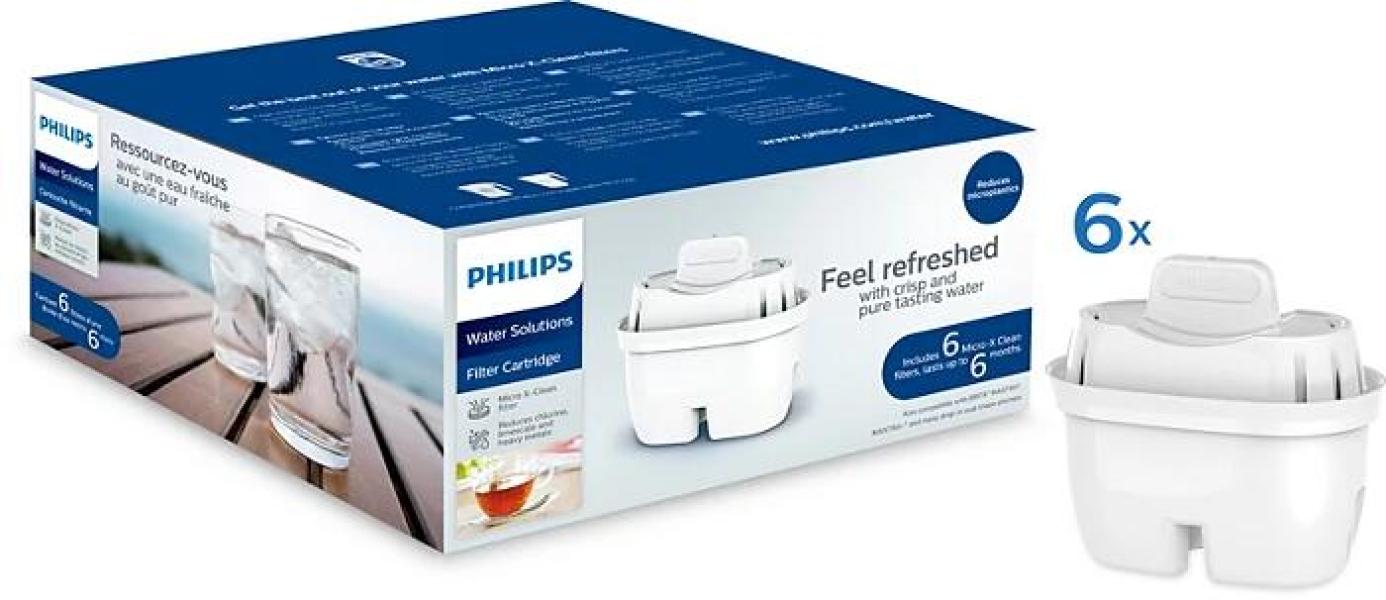 Philips AWP212/31 Filterkartusche, 5 bis 38 °C, 6er-Pack