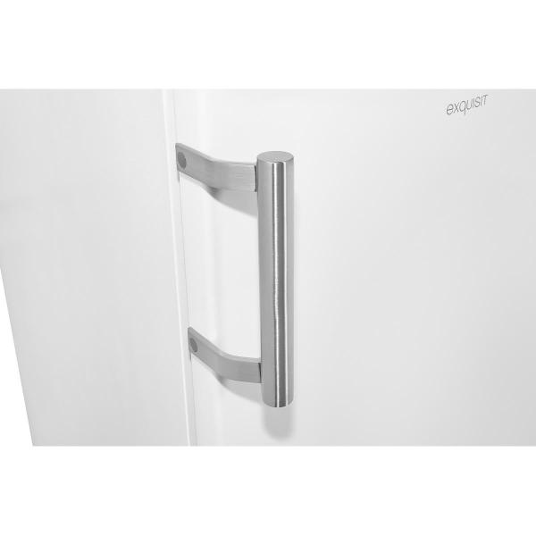 Exquisit GS81-HE-010D Stand Gefrierschrank, 56 cm breit, 85 L, Display, weiß