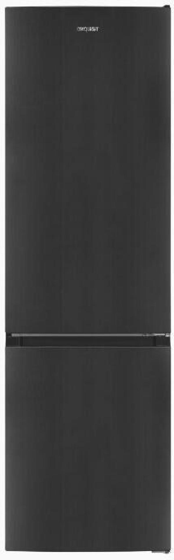 ARDEBO.de Exquisit KGC265-70-040D Stand Kühl-Gefrierkombination, 54,5 cm breit, 262 L, LED-Beleuchtung, inoxlook-az