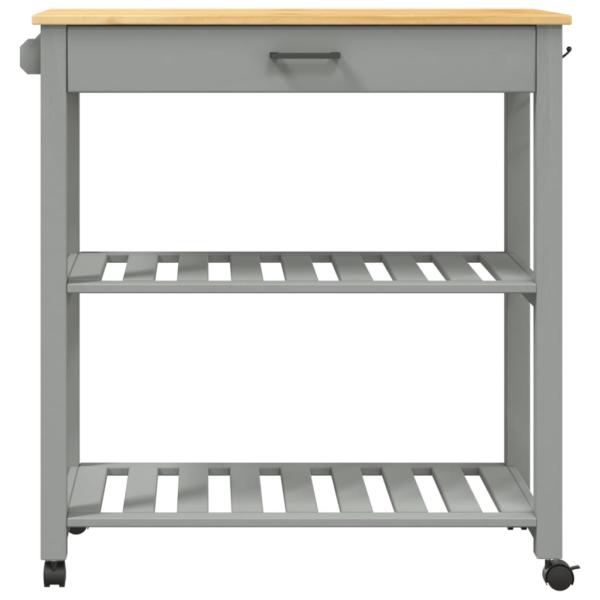 ARDEBO.de - Küchenwagen MONZA 84x40x88,5 cm Massivholz Kiefer