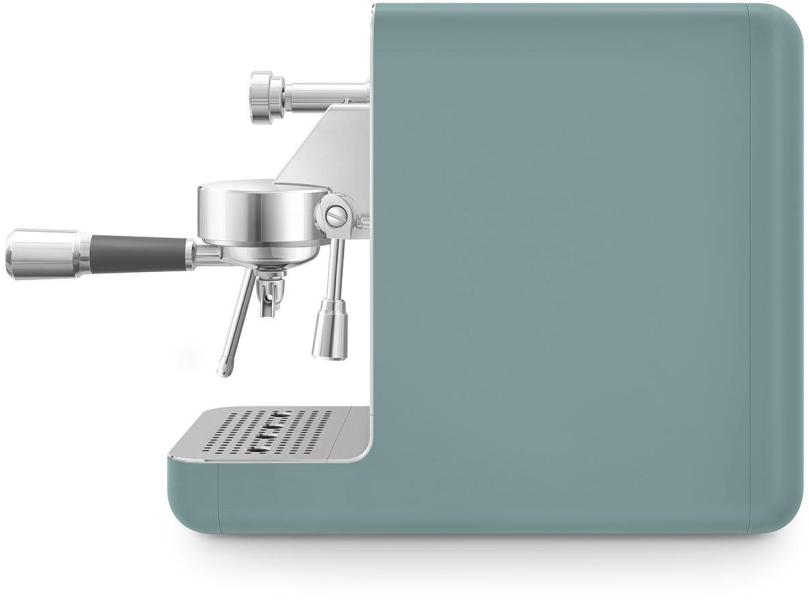 Smeg EMC02EGMEU Espresso-Kaffeemaschine Minipro, 1700 W, Dreifacher Thermoblock, LCD-Display, Timer Bezugszeit, Siebträger Ø58 mm, Emerald Green