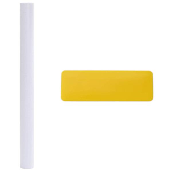 Selbstklebende Fensterfolie Frostiges Grau 90 x 2000 cm PVC