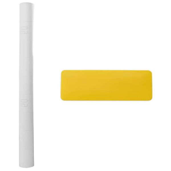 Selbstklebende Fensterfolie Frostiges Weiß 90 x 2000 cm PVC