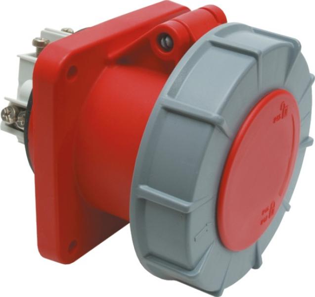 ARDEBO.de - CEE-ABD 63A, 5p.6h, 400V, IP67 rot,ger,mit Pilotkontakt,SIROX