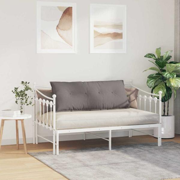 Rücken Kissen Taupe 120 x 19 x 50 cm Stoff