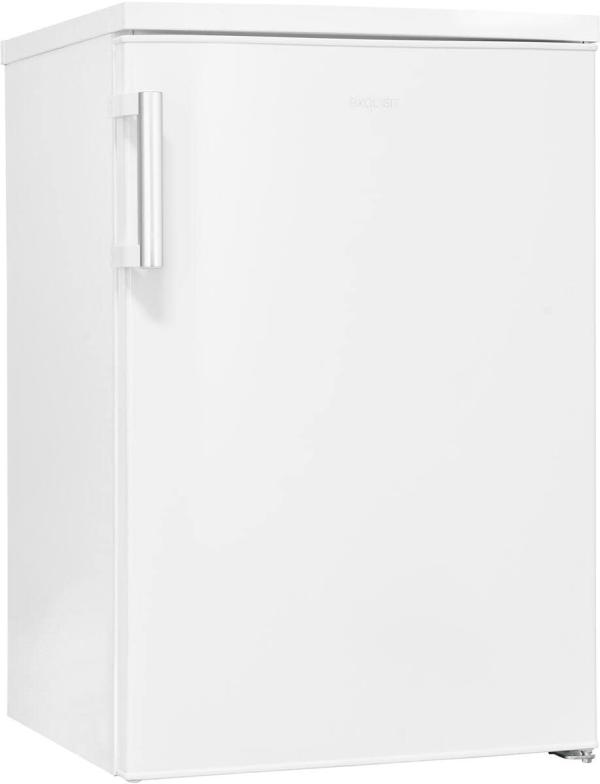Exquisit KS16-V-H-010C Stand Kühlschrank ohne Gefrierfach, 56 cm breit, 133 L, LED Beleuchtung, Temperaturregelung, weiß