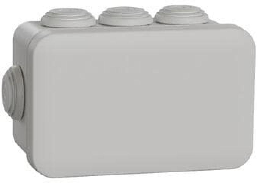ARDEBO.de Schneider Electric Mureva BOX Abzweigdose, 8 Tüllen Ø20, 105x65x55mm (ENN05003)