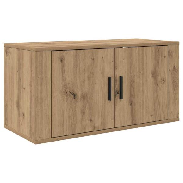 Wand-TV-Schrank Set 2 pcs Artisan-Eiche 80 x 34,5 x 40 cm