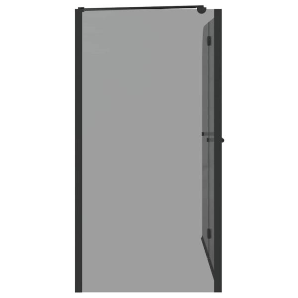 Bi-Falt Duschumhausung Dunkel transparent 120 x 67 x 129 cm