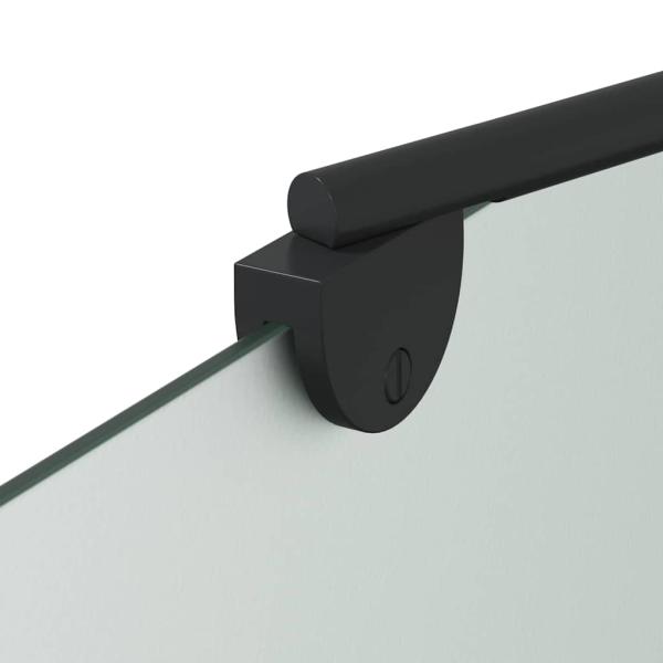 Duschabtrennung Schwarz 120 x 68 x 130 cm