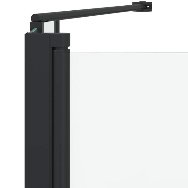 Badabtrennung Geometrisch Schwarz 120 x 67 x 129 cm