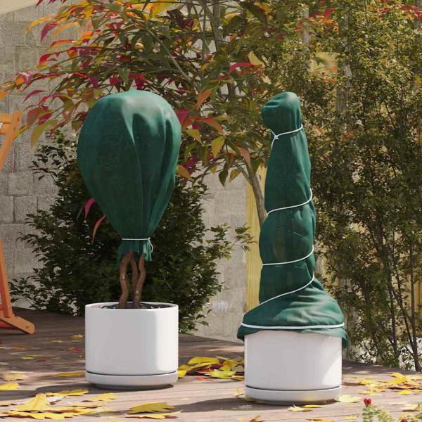 ARDEBO.de - Frostschutz-Pflanzen-Vlies Grün 50 x 1,6 m Vliesstoff