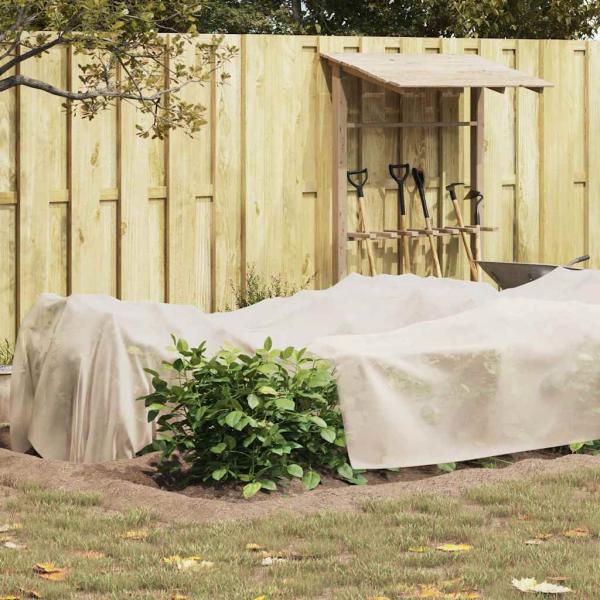 Frostschutz-Pflanzen-Vlies Beige 50 x 1,6 m Vliesstoff