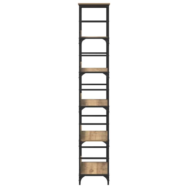 Regal Artisan-Eiche 50 x 33 x 188,5 cm Holzwerkstoff