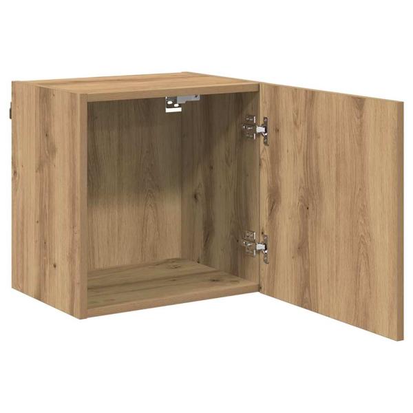 TV-Wandregal Artisan-Eiche 40,5x30x40cm Holzwerkstoff