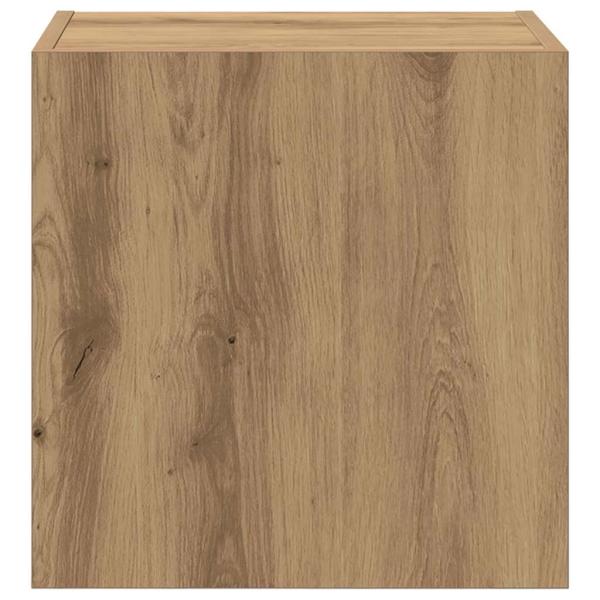 TV-Wandregale 2 pcs Artisan-Eiche 40,5x30x40cm Holzwerkstoff
