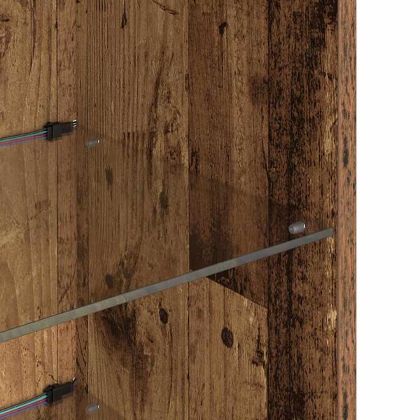 Wandmontierte TV-Schränke 2 pcs Altholz 30,5 x 30 x 90 cm