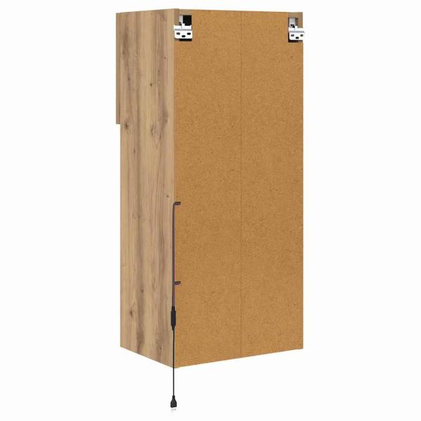 Wandmontierter TV Schrank Artisan-Eiche 40,5 x 30 x 90 cm