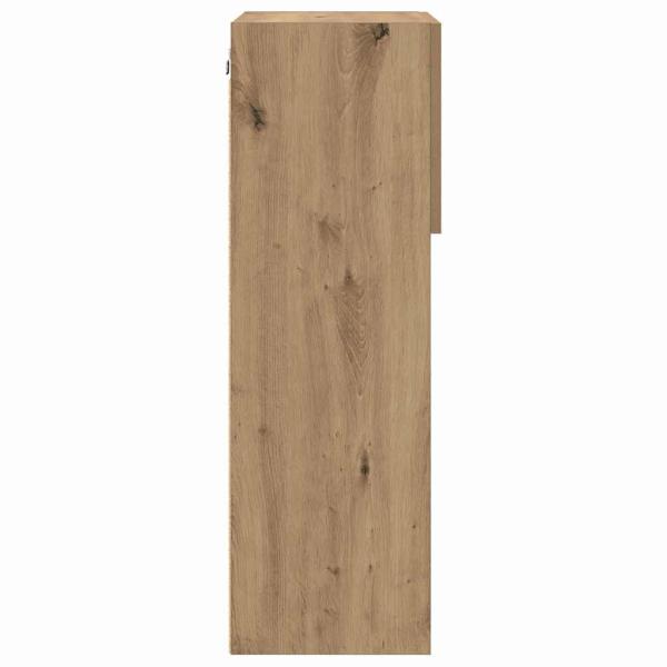 Wandmontierter TV Schrank Artisan-Eiche 40,5 x 30 x 90 cm