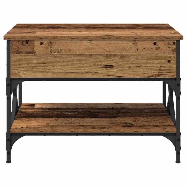 Couchtisch Altholz 70x50x50cm Holzwerkstoff