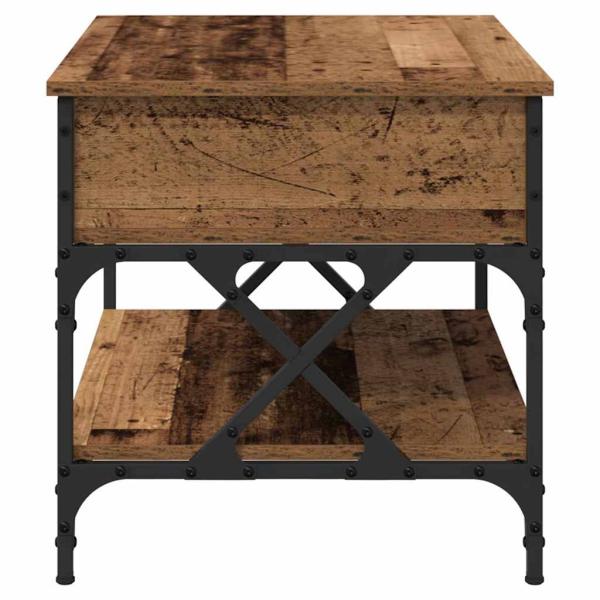 Couchtisch Altholz 70x50x50cm Holzwerkstoff