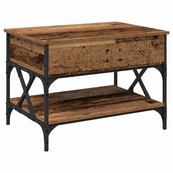 Couchtisch Altholz 70x50x50cm Holzwerkstoff