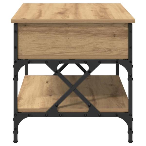 Couchtisch Artisan-Eiche 70x50x50cm Holzwerkstoff