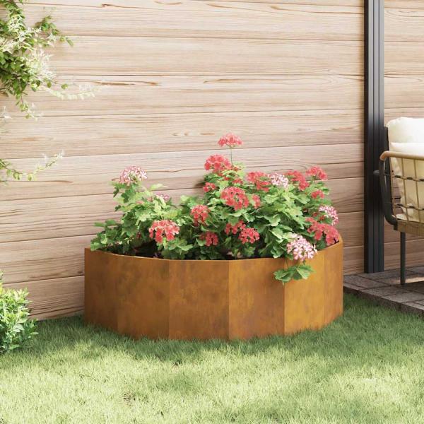 Pflanzkübel Rostig 120 x 60 x 35 cm Wetterfeststahl