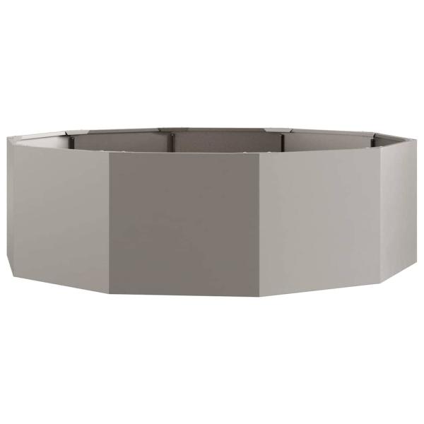 Pflanzkübel Rostig 120 x 120 x 35 cm Wetterfeststahl