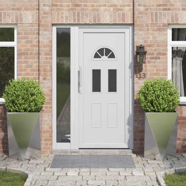 ARDEBO.de - Pflanzkübel 2 pcs Silber 50 x 50 x 75 cm Edelstahl