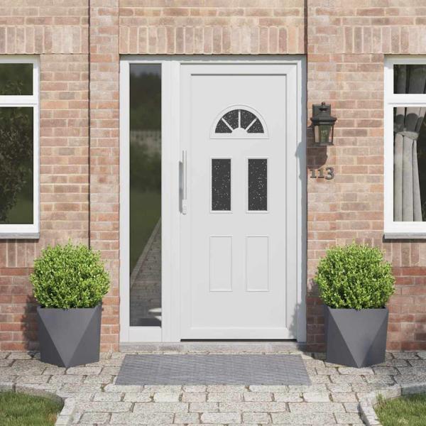 ARDEBO.de - Pflanzkübel 2 pcs Anthrazit 40 x 40 x 40 cm Stahl