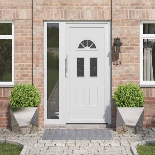 ARDEBO.de - Pflanzkübel 2 pcs Silber 50 x 50 x 50 cm Edelstahl