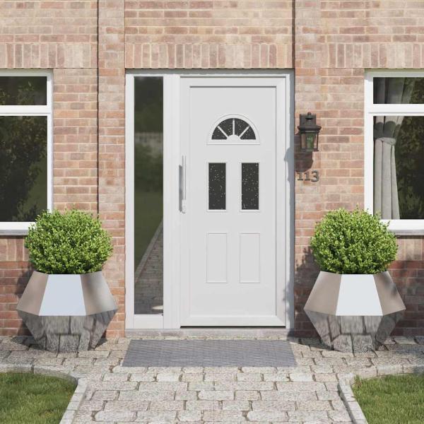 ARDEBO.de - Pflanzkübel 2 pcs Silber 75 x 75 x 60 cm Edelstahl