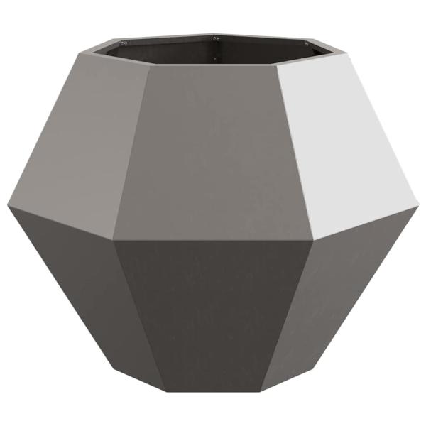 Pflanzkübel 2 pcs Rostig 75 x 75 x 60 cm Wetterfeststahl