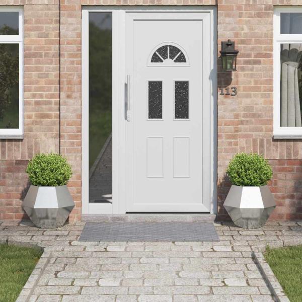 ARDEBO.de - Pflanzkübel 2 pcs Silber 50 x 50 x 40 cm Edelstahl