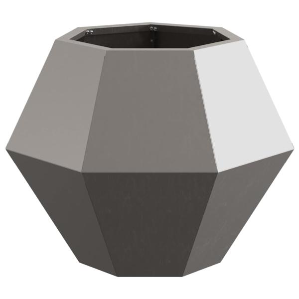 Pflanzkübel 2 pcs Rostig 50 x 50 x 40 cm Wetterfeststahl