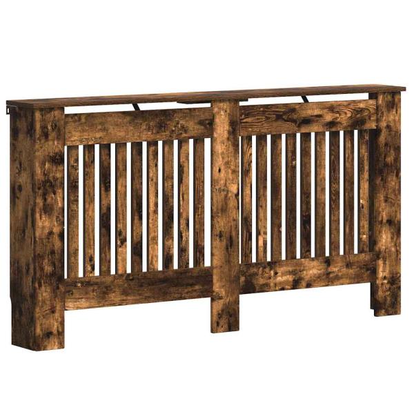 Heizkörperabdeckung Geräucherte Eiche 152 x 19 x 81,5 cm