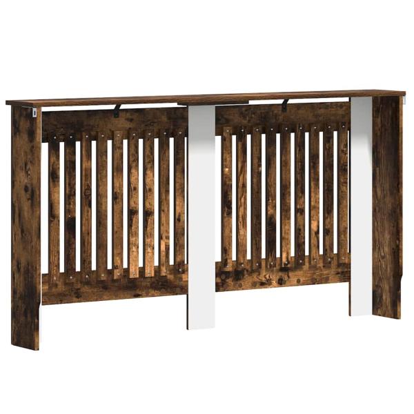 Heizkörperabdeckung Geräucherte Eiche 152 x 19 x 81,5 cm
