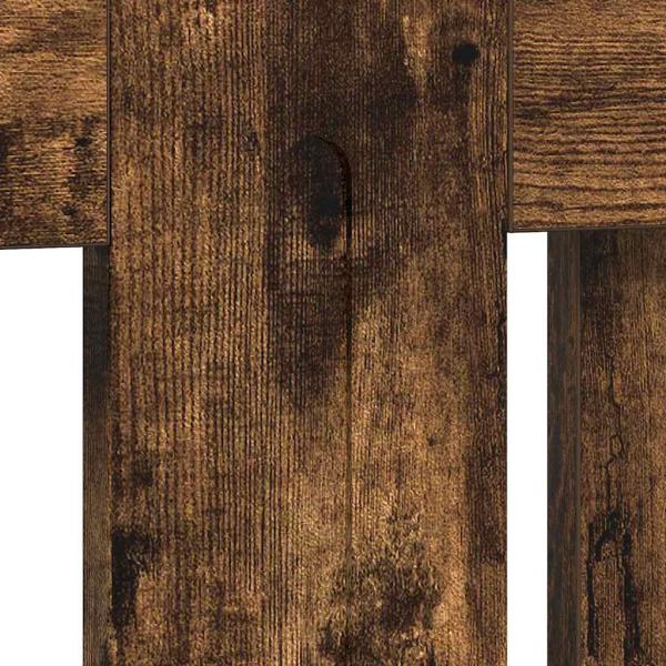 Heizkörperabdeckung Geräucherte Eiche 152 x 19 x 81,5 cm