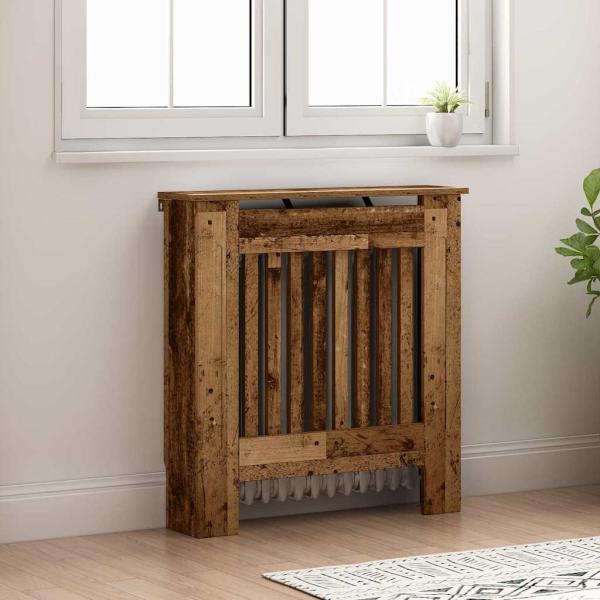Heizkörperabdeckung Altholz 78 x 19 x 81,5 cm Holzwerkstoff