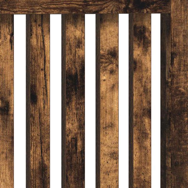 Heizkörperabdeckung Geräucherte Eiche 112 x 19 x 81,5 cm